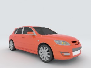 vehicles - mercedes-benz bmw volkswagen audi car 05 3D Модель