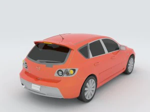 vehicles - mercedes-benz bmw volkswagen audi car 05 3D Model