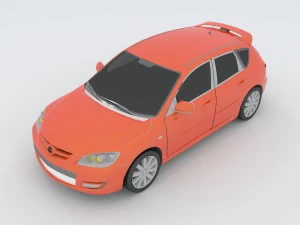 vehicles - mercedes-benz bmw volkswagen audi car 05 3D Model