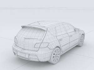 vehicles - mercedes-benz bmw volkswagen audi car 05 3D 模型