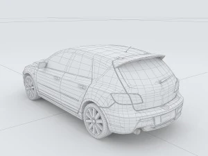 vehicles - mercedes-benz bmw volkswagen audi car 05 3D Model