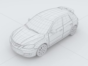 vehicles - mercedes-benz bmw volkswagen audi car 05 3D 模型