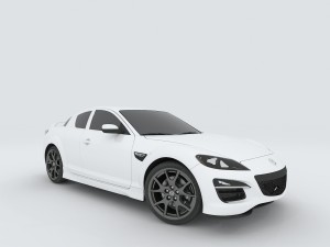 vehicles - mercedes-benz bmw volkswagen audi car 06 3D Модель