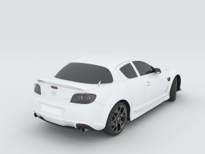 vehicles - mercedes-benz bmw volkswagen audi car 06 3D Modell