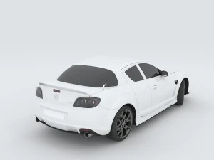 vehicles - mercedes-benz bmw volkswagen audi car 06 3D Model