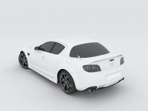 vehicles - mercedes-benz bmw volkswagen audi car 06 3D Modell