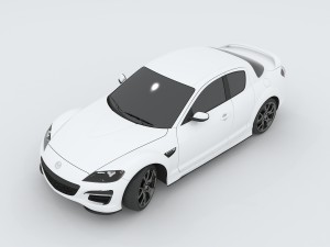 vehicles - mercedes-benz bmw volkswagen audi car 06 3D Modell
