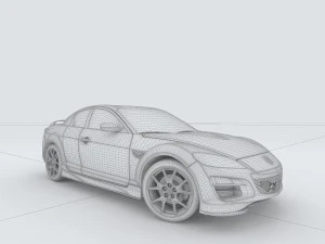 vehicles - mercedes-benz bmw volkswagen audi car 06 3D Model