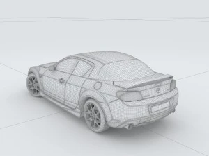 vehicles - mercedes-benz bmw volkswagen audi car 06 3D Model
