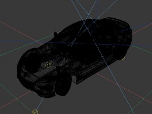 vehicles - mercedes-benz bmw volkswagen audi car 06 3D Modell