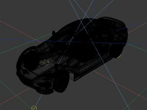 vehicles - mercedes-benz bmw volkswagen audi car 06 3D Model