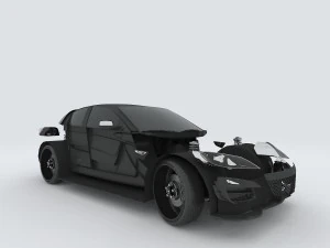 транспортні засоби - mercedes-benz bmw volkswagen audi car 07 3D Модель