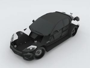 vehicles - mercedes-benz bmw volkswagen audi car 07 3D 모델