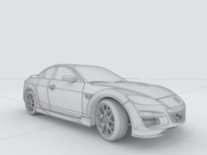vehicles - mercedes-benz bmw volkswagen audi car 07 3D 모델