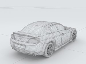 vehicles - mercedes-benz bmw volkswagen audi car 07 3D 모델