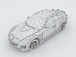 vehicles - mercedes-benz bmw volkswagen audi car 07 3D 모델