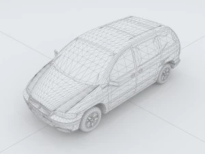 vehicles - mercedes-benz bmw volkswagen audi car 12 3D Model