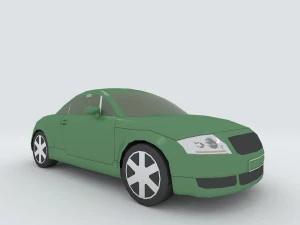 vehicles - mercedes-benz bmw volkswagen audi car 14 3D Model