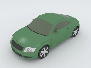 vehicles - mercedes-benz bmw volkswagen audi car 14 3D Model