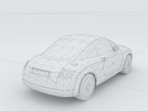 vehicles - mercedes-benz bmw volkswagen audi car 14 3D Model