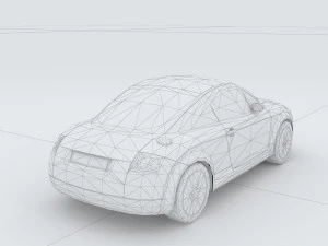 vehicles - mercedes-benz bmw volkswagen audi car 14 3D Model