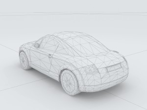 vehicles - mercedes-benz bmw volkswagen audi car 14 3D Model