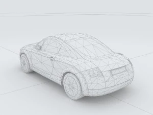 vehicles - mercedes-benz bmw volkswagen audi car 14 3D Model