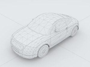vehicles - mercedes-benz bmw volkswagen audi car 14 3D Model