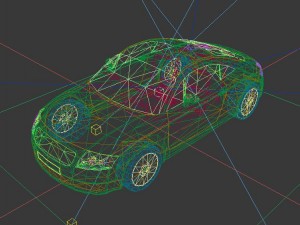 vehicles - mercedes-benz bmw volkswagen audi car 14 3D Model