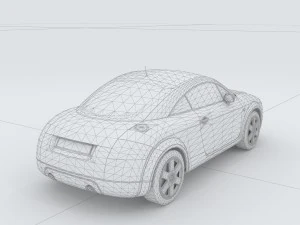 vehicles - mercedes-benz bmw volkswagen audi car 15 3D Model