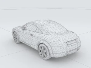 vehicles - mercedes-benz bmw volkswagen audi car 15 3D Model