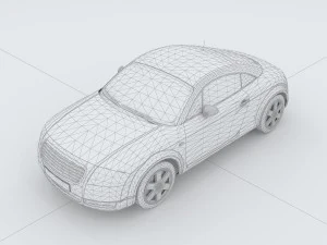 vehicles - mercedes-benz bmw volkswagen audi car 15 3D Model
