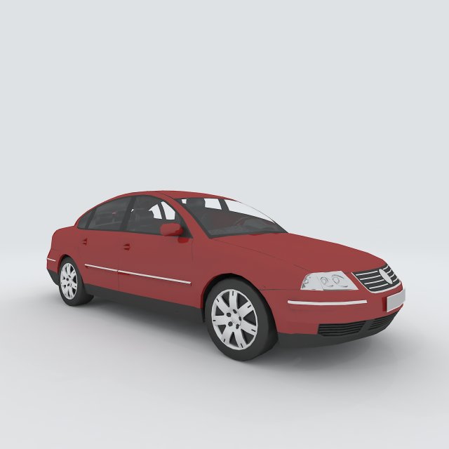 vehicles - mercedes-benz bmw volkswagen audi car 17 Modello 3D .c4d .max .obj .3ds .fbx .stl .blend