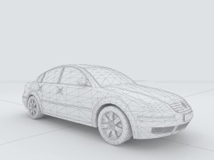 vehicles - mercedes-benz bmw volkswagen audi car 17 Modello 3D
