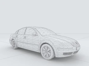 vehicles - mercedes-benz bmw volkswagen audi car 17 3D Model