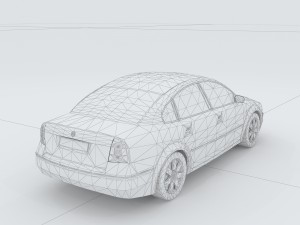 vehicles - mercedes-benz bmw volkswagen audi car 17 Modello 3D