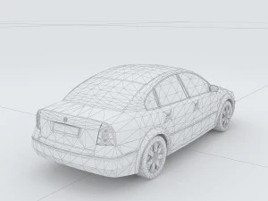 vehicles - mercedes-benz bmw volkswagen audi car 17 3D Model