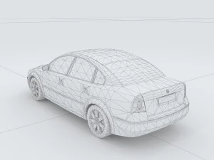 vehicles - mercedes-benz bmw volkswagen audi car 17 3D Model
