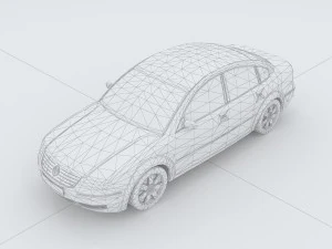 vehicles - mercedes-benz bmw volkswagen audi car 17 3D Model