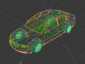 vehicles - mercedes-benz bmw volkswagen audi car 17 3D Model