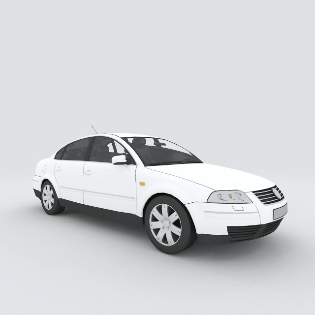 vehicles - mercedes-benz bmw volkswagen audi car 18 3D Model .c4d .max .obj .3ds .fbx .stl .blend