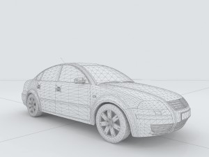 vehicles - mercedes-benz bmw volkswagen audi car 18 3D Model