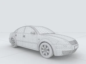 vehicles - mercedes-benz bmw volkswagen audi car 18 3D Model