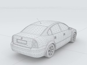 vehicles - mercedes-benz bmw volkswagen audi car 18 3D Model