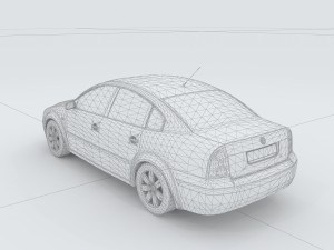 vehicles - mercedes-benz bmw volkswagen audi car 18 3D Model