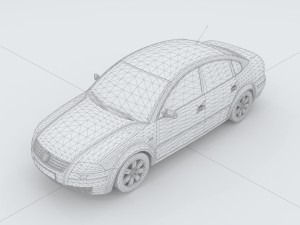 vehicles - mercedes-benz bmw volkswagen audi car 18 3D Model