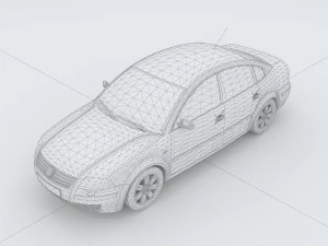 vehicles - mercedes-benz bmw volkswagen audi car 18 3D Model