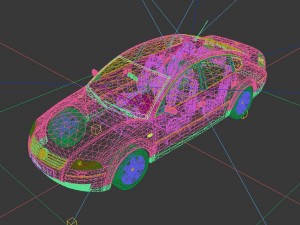 vehicles - mercedes-benz bmw volkswagen audi car 18 3D Model