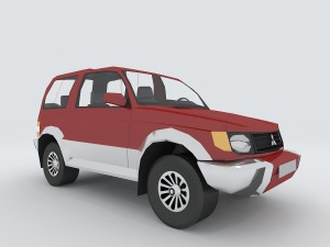 vehicles - mercedes-benz bmw volkswagen audi car 19 3D Модель