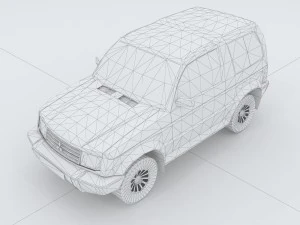 vehicles - mercedes-benz bmw volkswagen audi car 19 3D Model